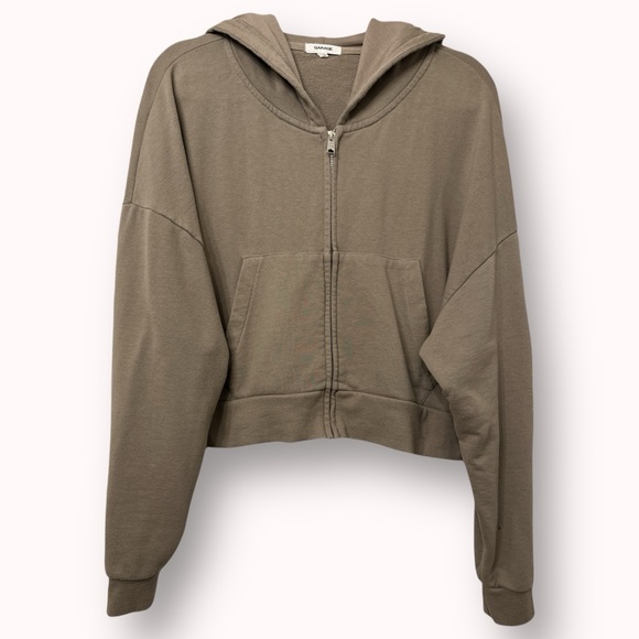 Garage cropped hoodie - Picture 2 of 4